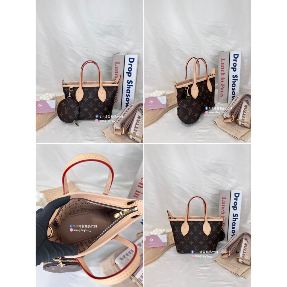 歐美代購🇺🇸台灣現貨 Louis Vuitton 路易威登LV 二合一 小托特包  M46705-細節圖5