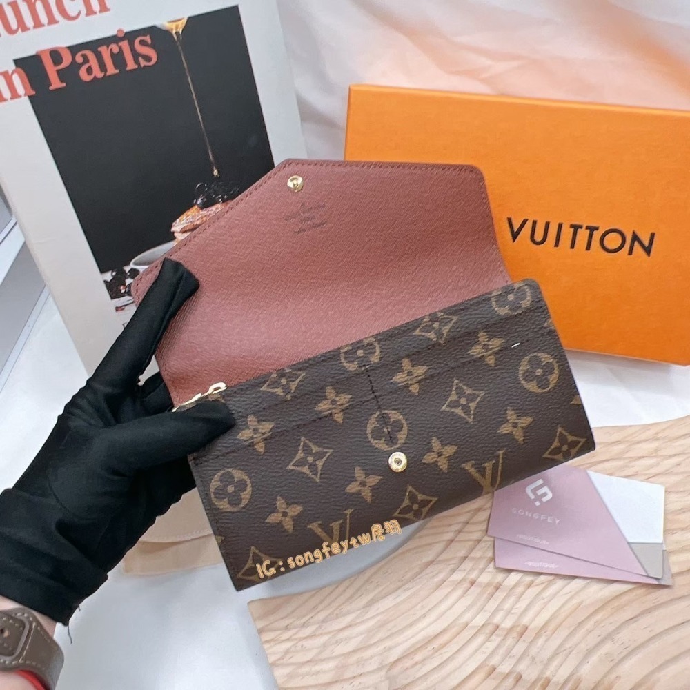 歐美代購🇺🇸台灣現貨  Louis Vuitton｜LV 經典 信封長夾 - 厚款 M82257 M60531-細節圖8