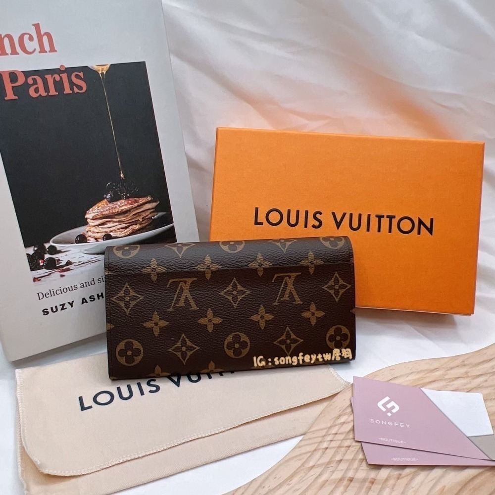 歐美代購🇺🇸台灣現貨  Louis Vuitton｜LV 經典 信封長夾 - 厚款 M82257 M60531-細節圖9