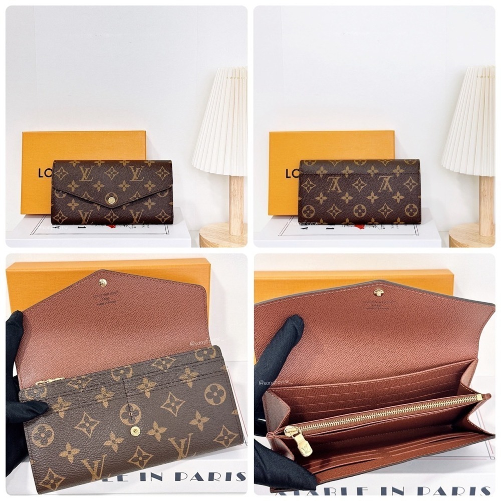歐美代購🇺🇸台灣現貨  Louis Vuitton｜LV 經典 信封長夾 - 厚款 M82257 M60531-細節圖10
