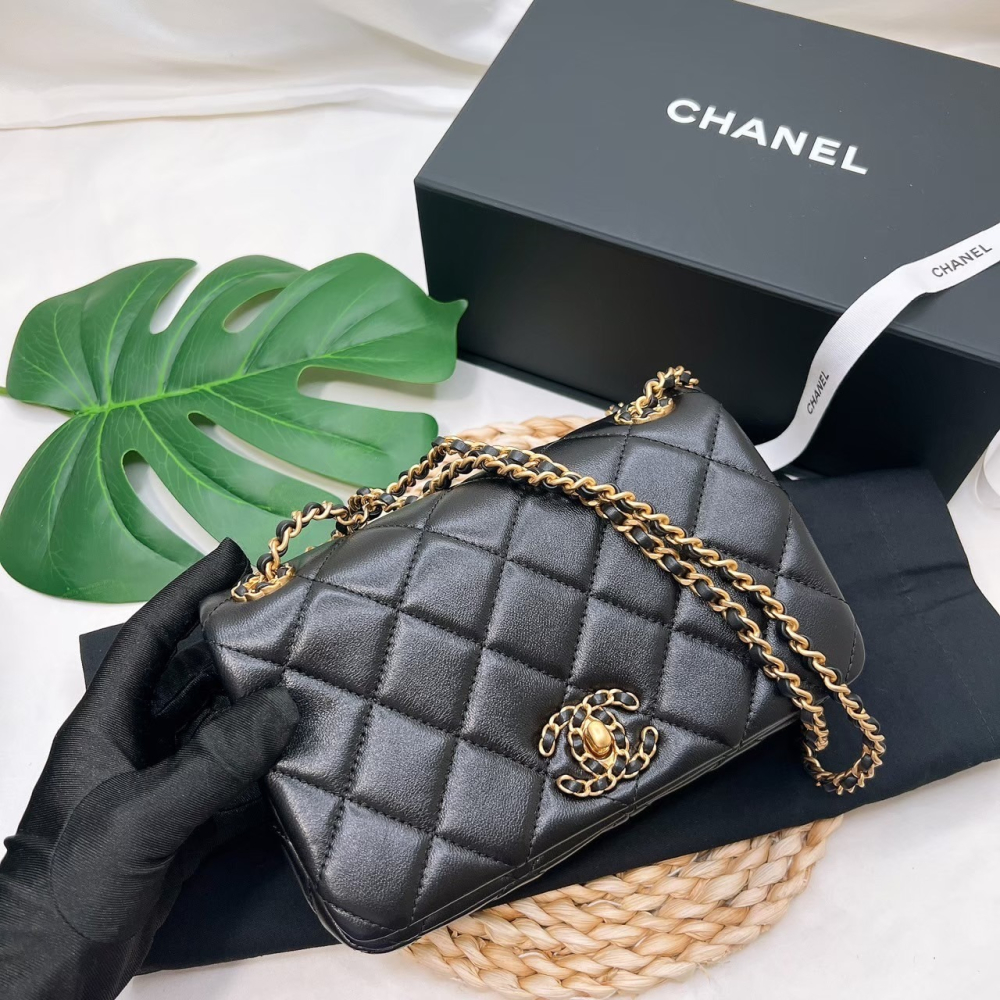 歐美代購 台灣現貨 CHANEL 小香風 兩用鍊包 KLASS.TASCHE/UEBERSCHLAG-細節圖2