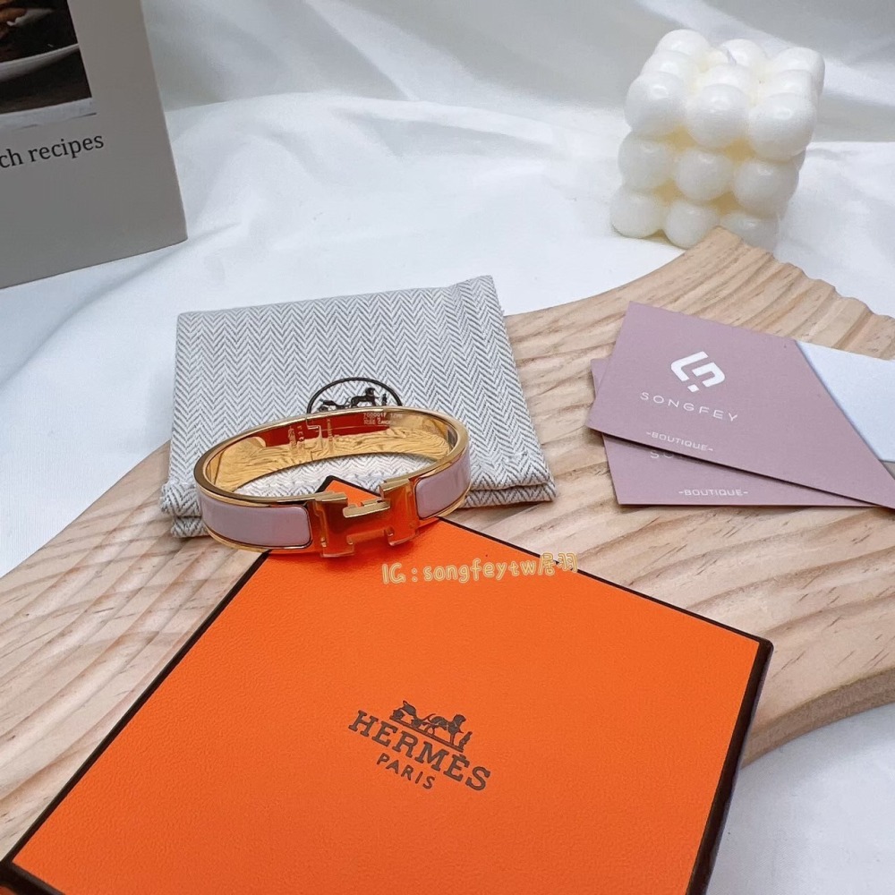 歐美代購 台灣現貨 HERMES 愛馬仕 H手環-細節圖2