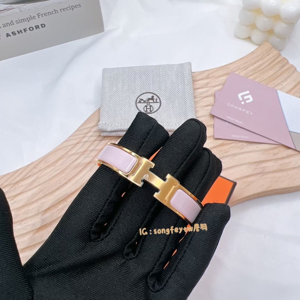 歐美代購 台灣現貨 HERMES 愛馬仕 H手環-細節圖3