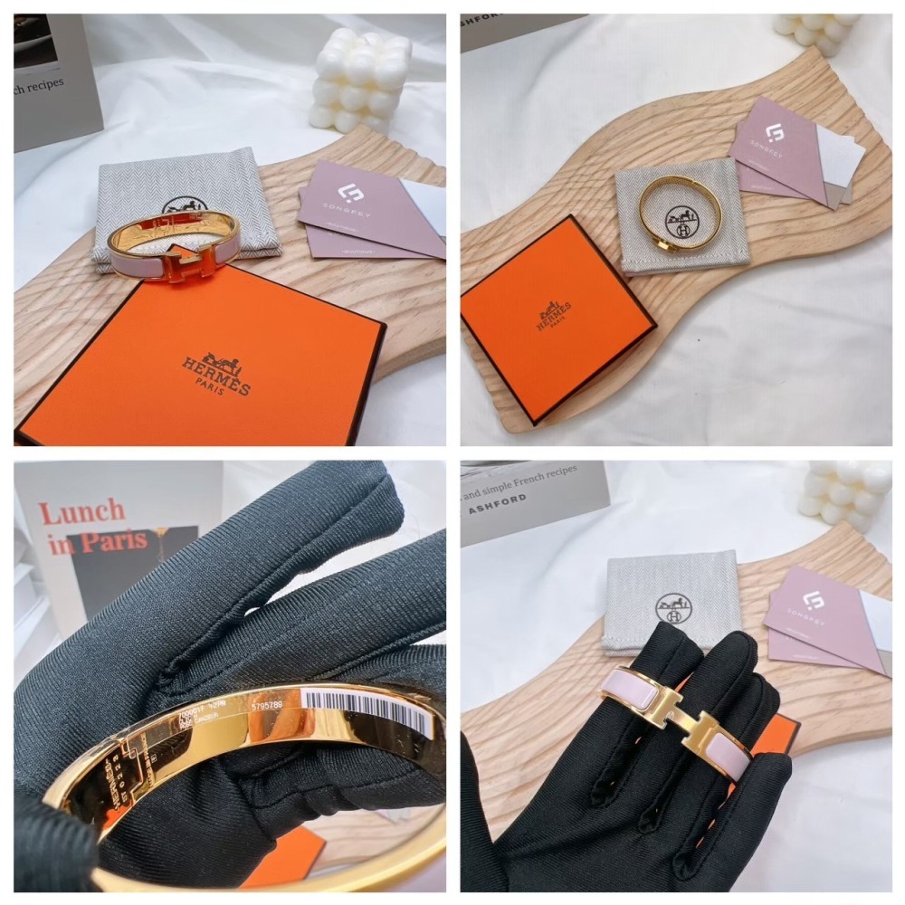 歐美代購 台灣現貨 HERMES 愛馬仕 H手環-細節圖5
