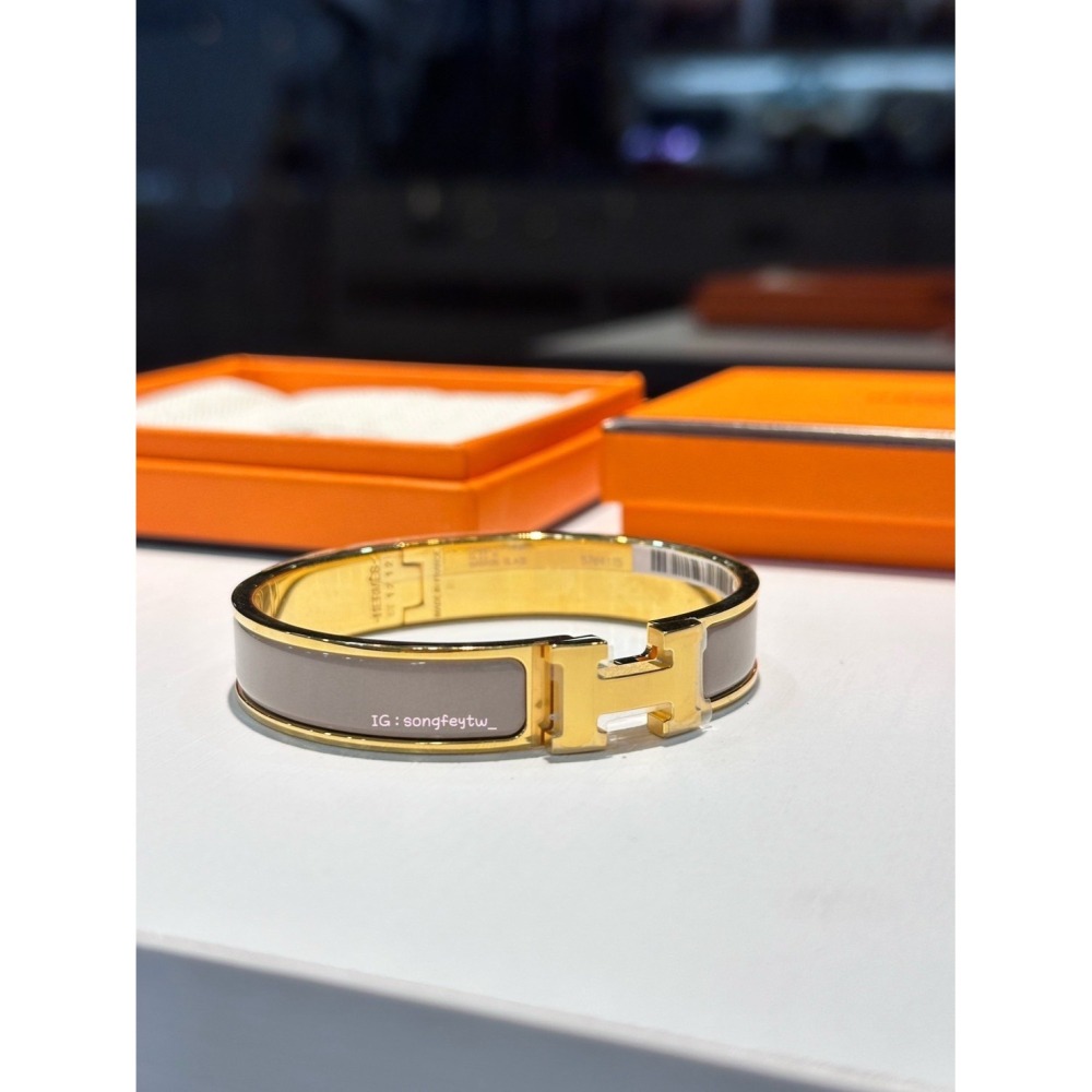 歐美代購 台灣現貨 HERMES 愛馬仕 H手環-細節圖6