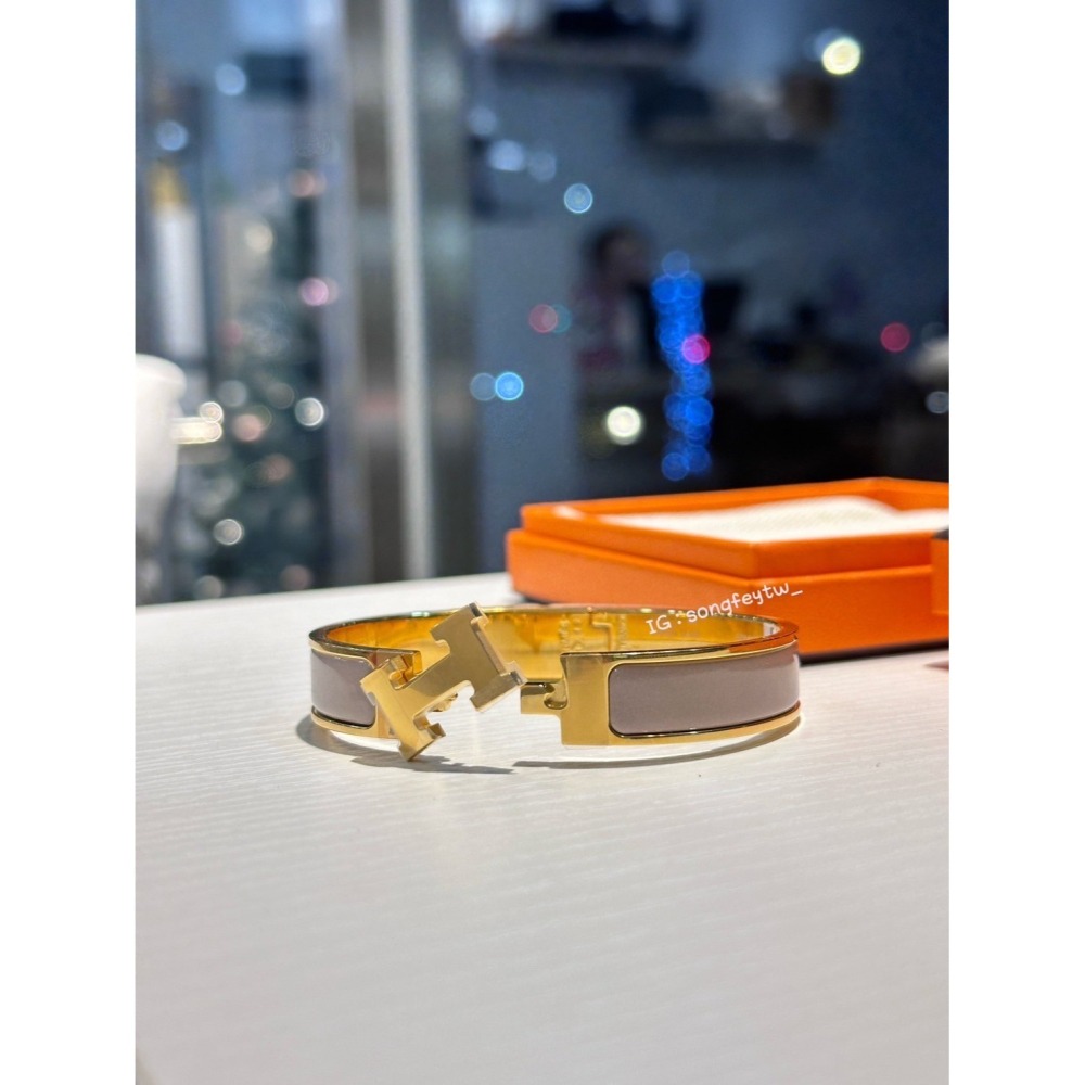 歐美代購 台灣現貨 HERMES 愛馬仕 H手環-細節圖7