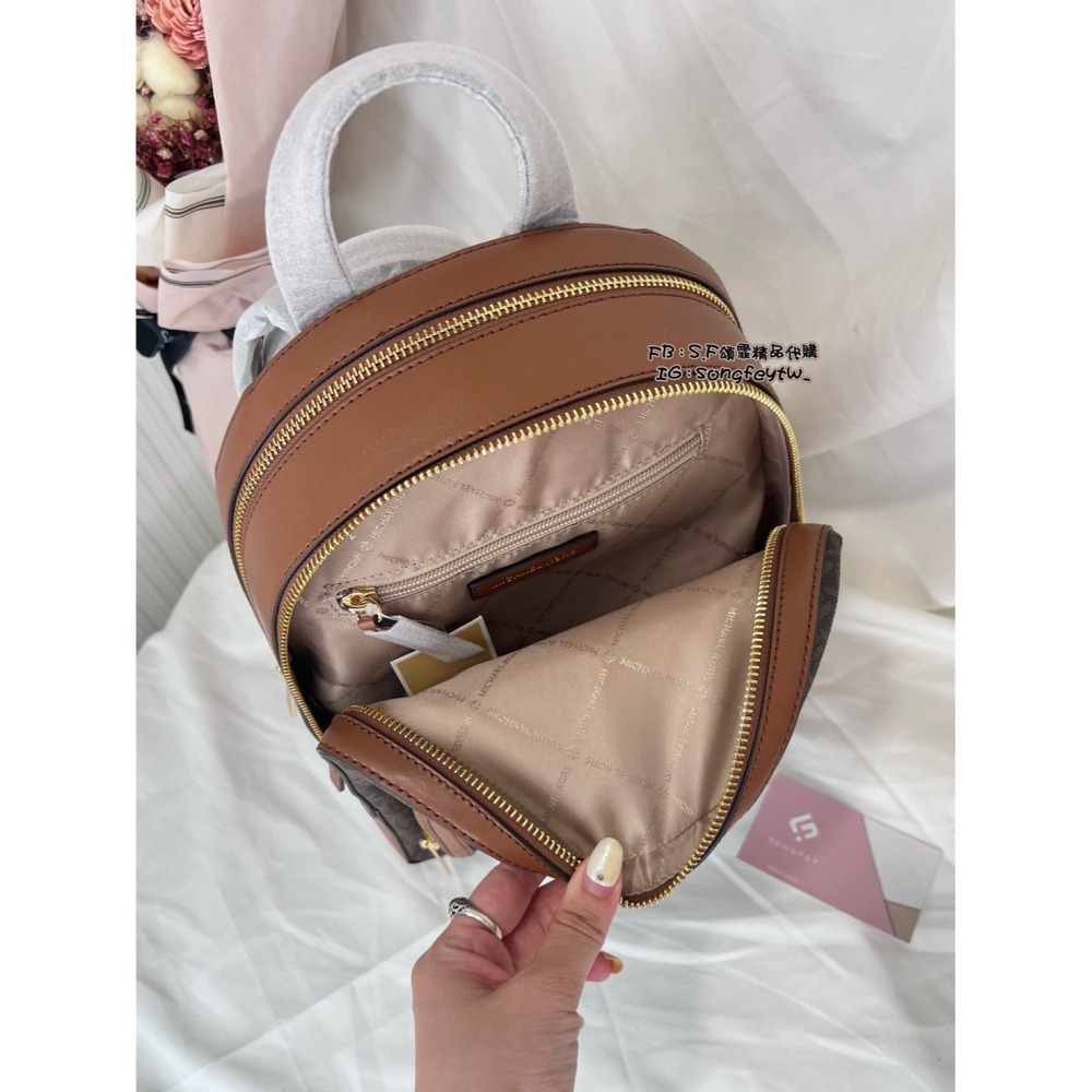 美國代購🇺🇸台灣現貨 MK 雙拉鍊中後背-細節圖2