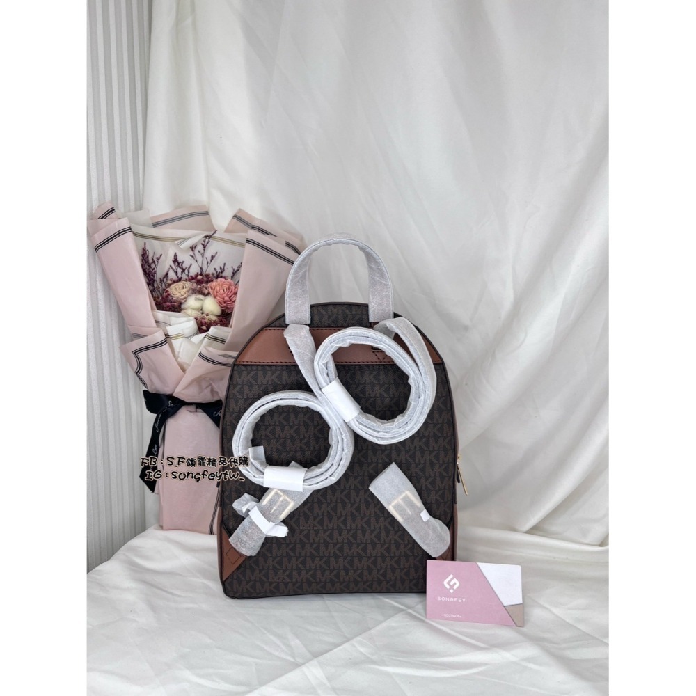 美國代購🇺🇸台灣現貨 MK 雙拉鍊中後背-細節圖4