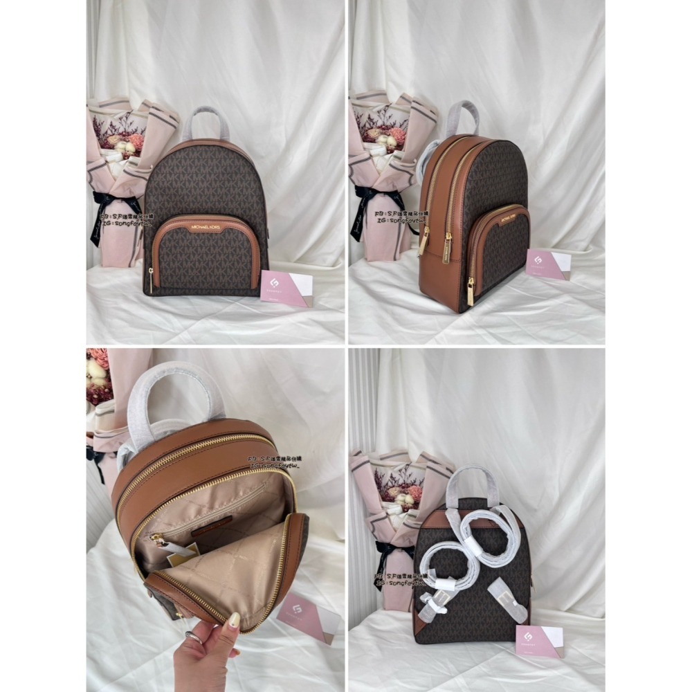 美國代購🇺🇸台灣現貨 MK 雙拉鍊中後背-細節圖5