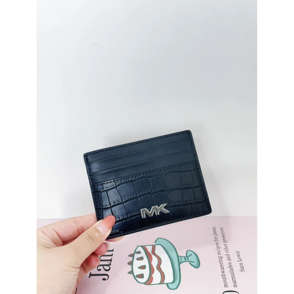 美國代購🇺🇸台灣現貨 Michael Kors｜MK 水波紋 名片夾 卡片夾-細節圖6