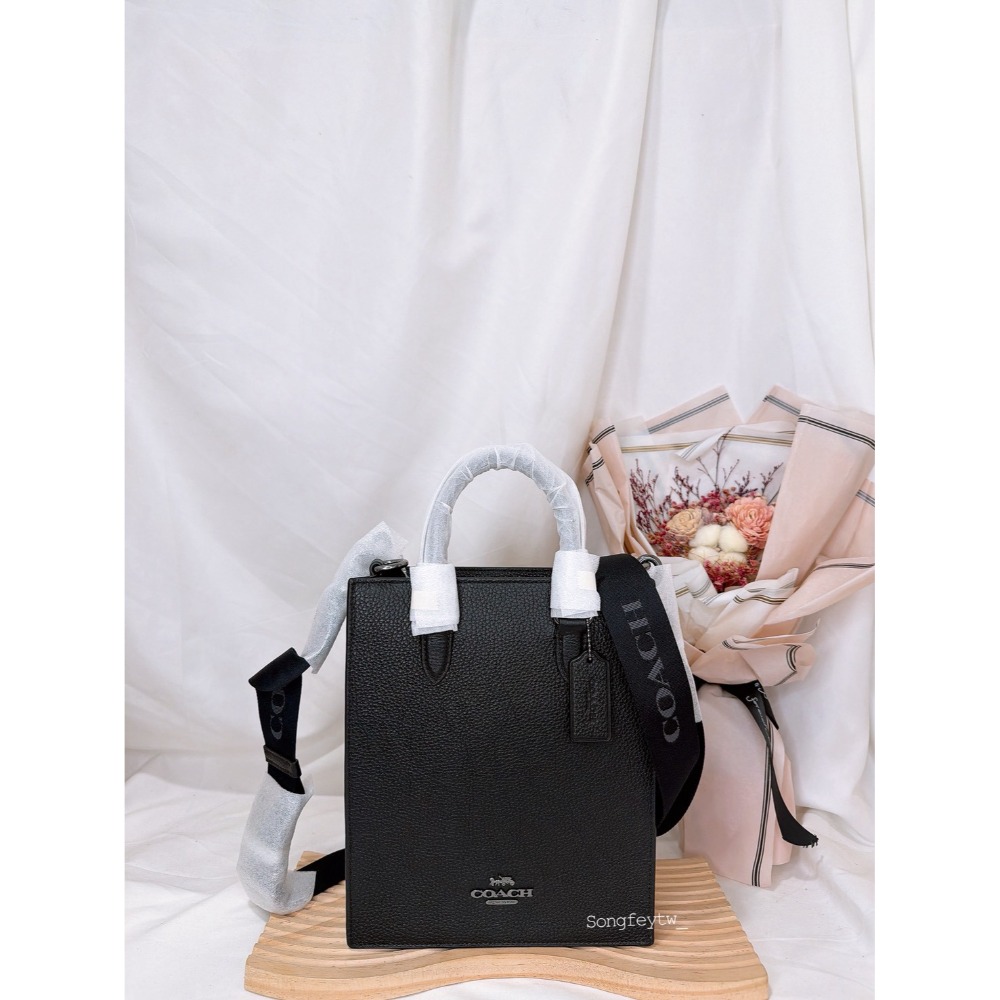 美國代購🇺🇸台灣現貨 COACH 男款 手提琴譜包 手提斜背包-規格圖5
