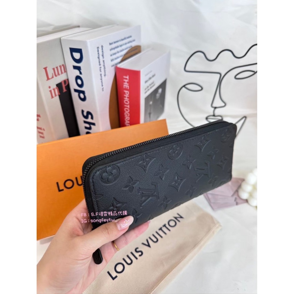 歐美代購🇺🇸臺灣現貨  Louis Vuitton｜LV 男款 壓紋 拉鍊長夾-細節圖5