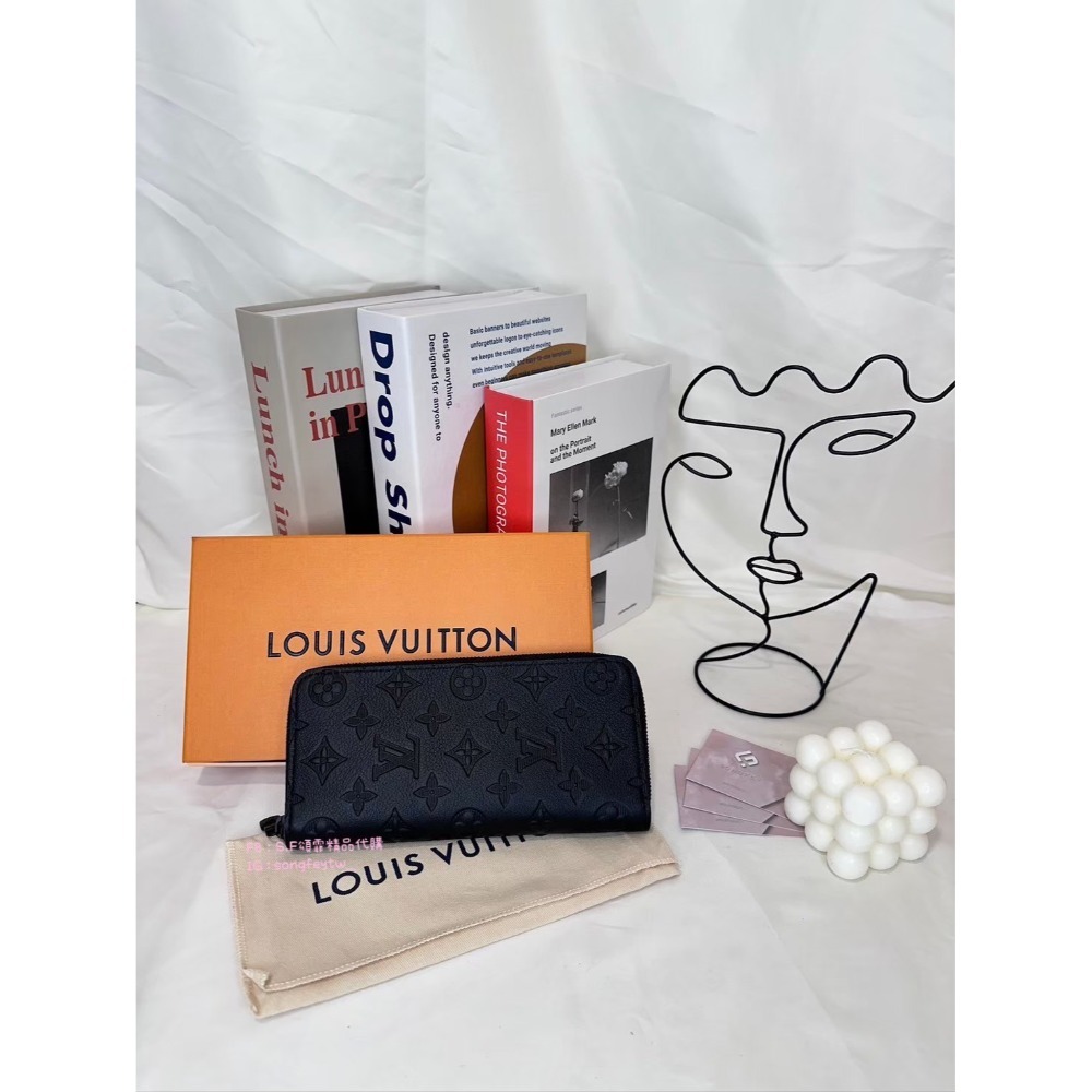歐美代購🇺🇸臺灣現貨  Louis Vuitton｜LV 男款 壓紋 拉鍊長夾-規格圖7