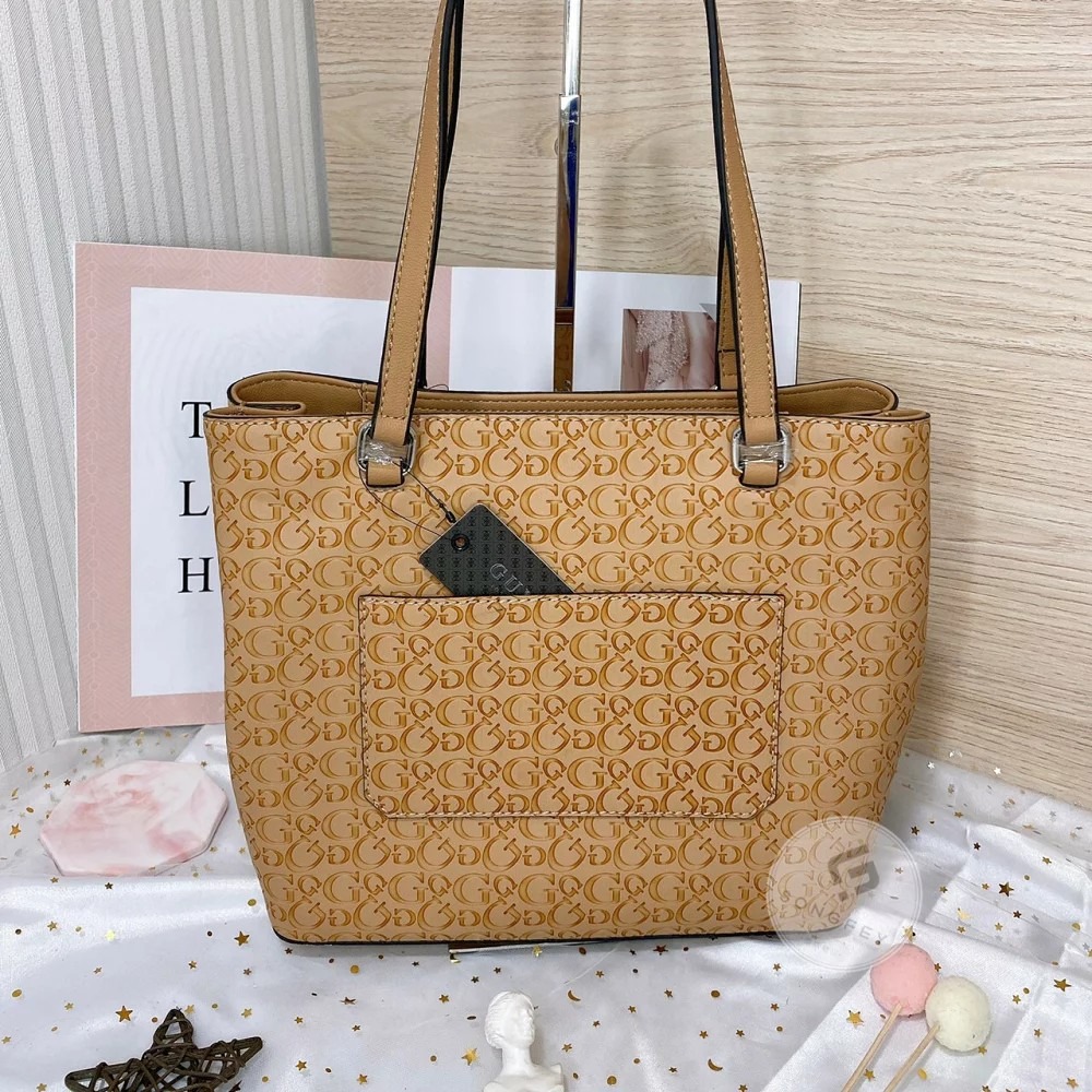 Guess 拉鍊托特包 肩背包-細節圖3