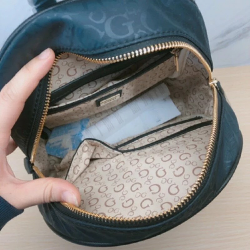 美國代購 台灣現貨 Guess 滿版尼龍後背包-細節圖2