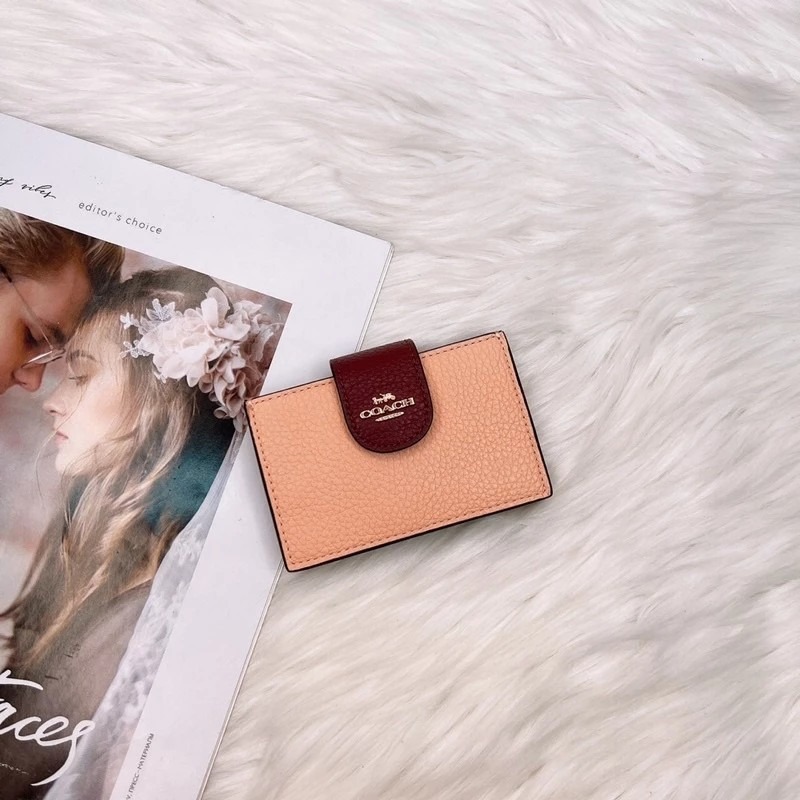 美國代購 台灣現貨 Coach 風琴卡片包 卡片夾 名片夾-細節圖2