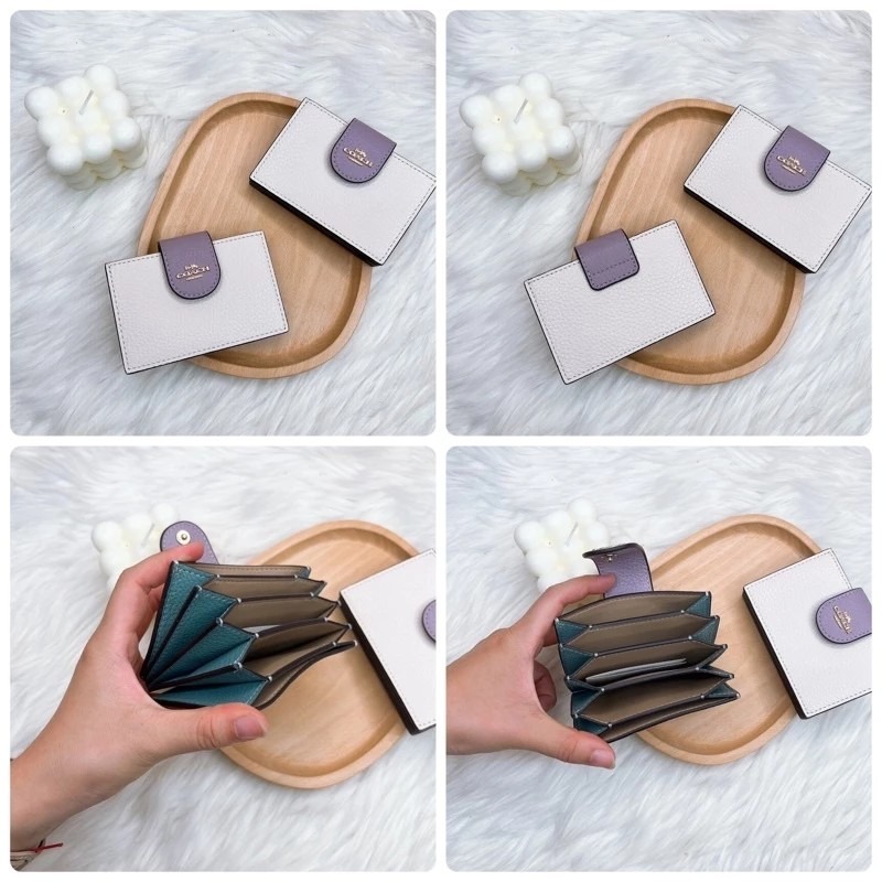 美國代購 台灣現貨 Coach 風琴卡片包 卡片夾 名片夾-細節圖5