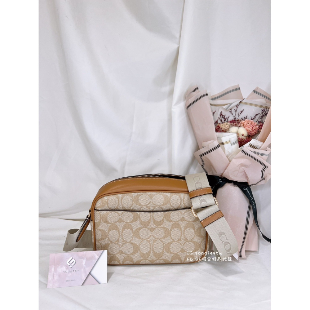 美國代購🇺🇸台灣現貨 Coach 新款大相機包 斜背包-細節圖4