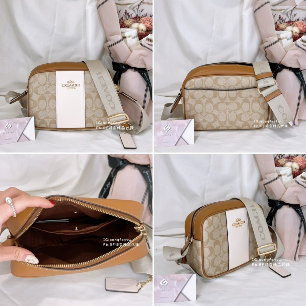 美國代購🇺🇸台灣現貨 Coach 新款大相機包 斜背包-細節圖5