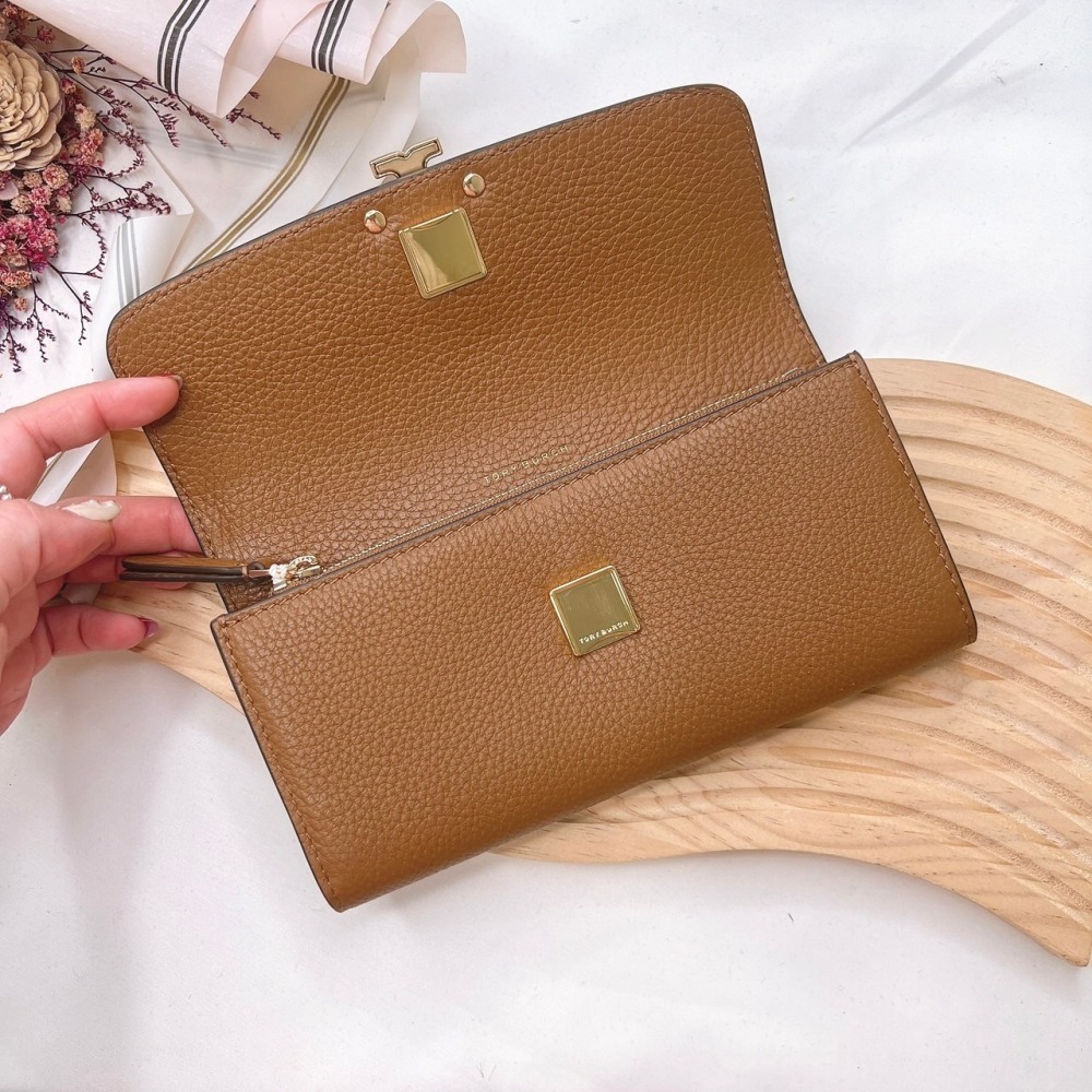 美國代購🇺🇸台灣現貨 Tory Burch｜TB 大金信封長夾-細節圖4
