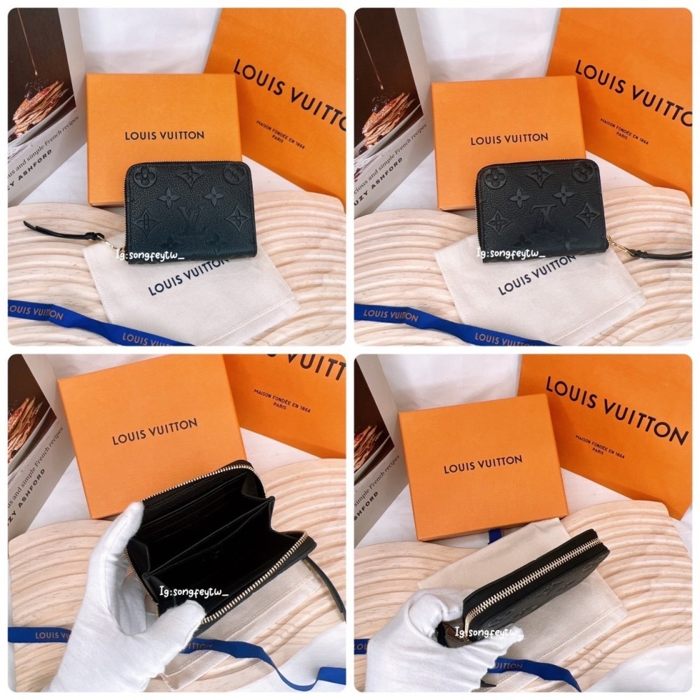歐美代購🇺🇸台灣現貨 Louis Vuitton｜LV 壓紋 拉鍊零錢包 M28797 M60067-細節圖3