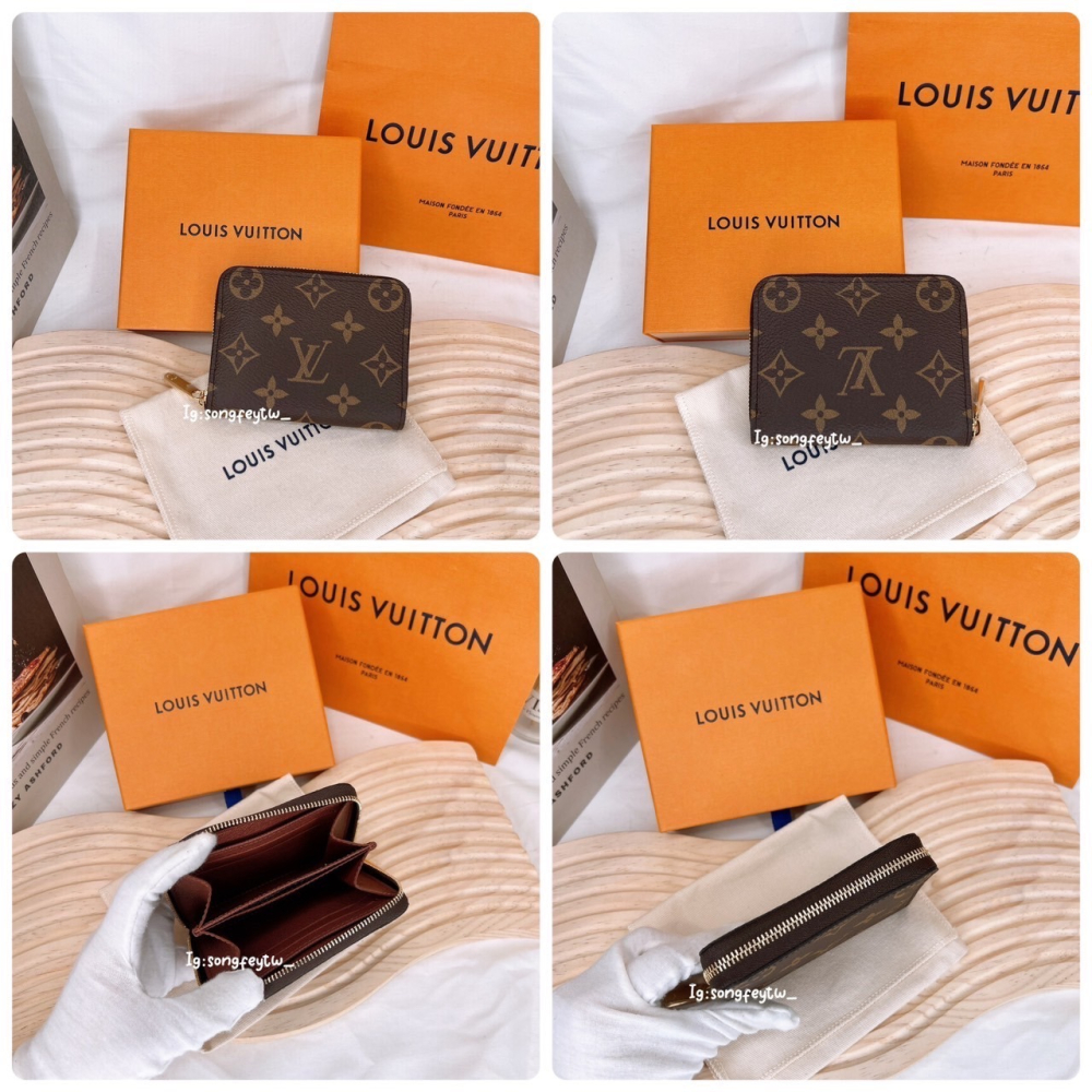 歐美代購🇺🇸台灣現貨 LV ㄇ型拉鍊零錢包-細節圖7