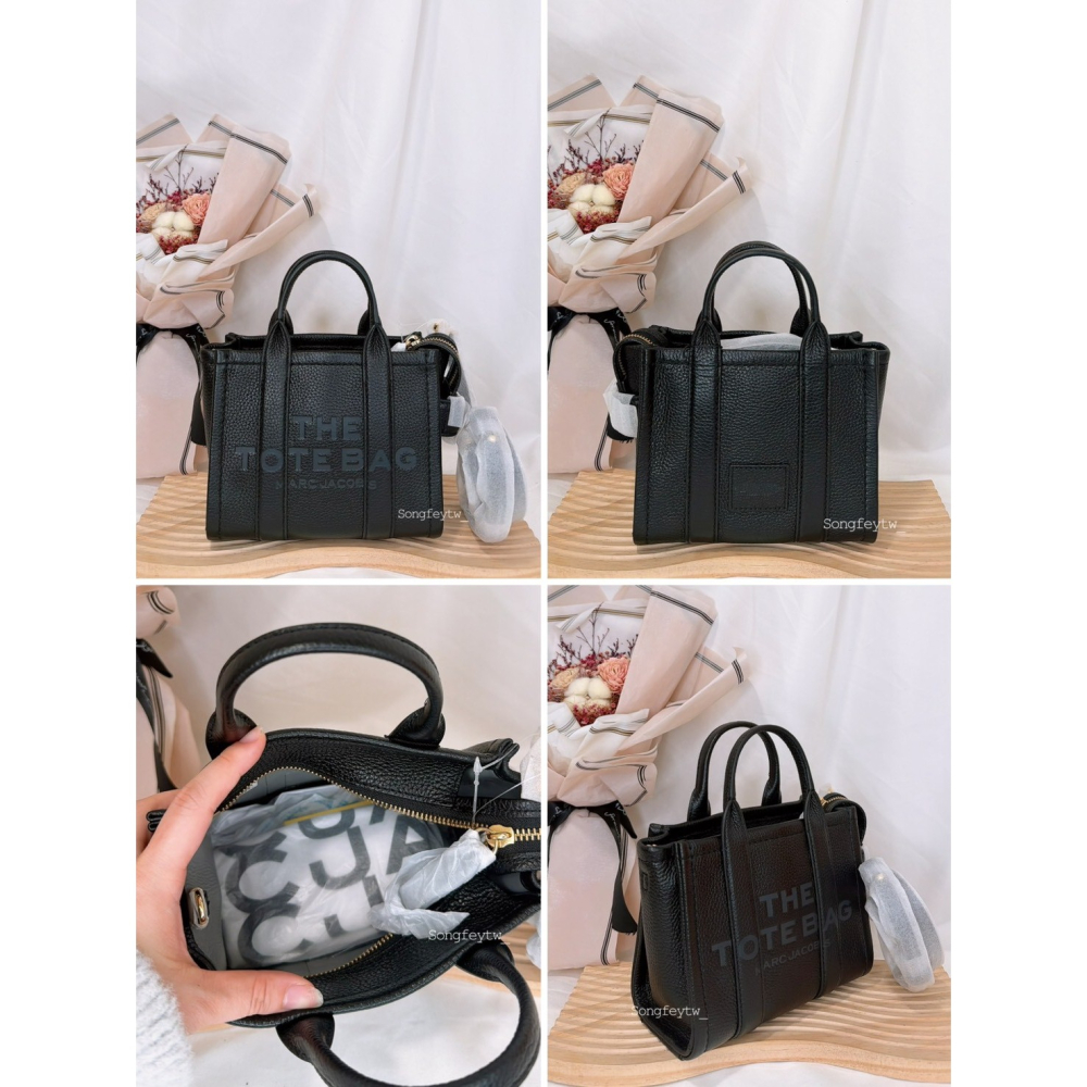 美國代購🇺🇸台灣現貨 MJ 專櫃款 皮革托特包 迷你款 手提斜背包-細節圖8