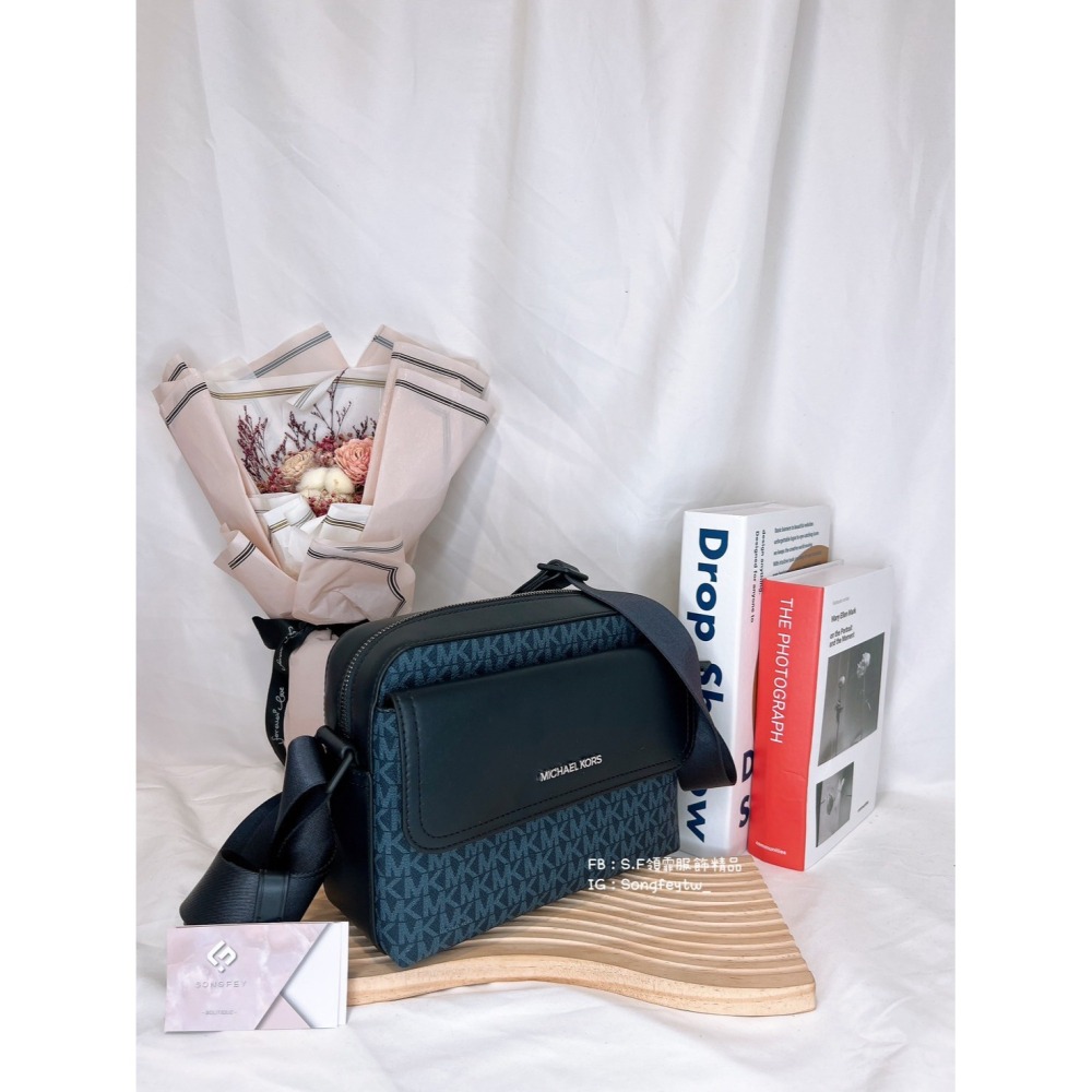 美國代購🇺🇸台灣現貨 MK 男款 斜背包-細節圖3