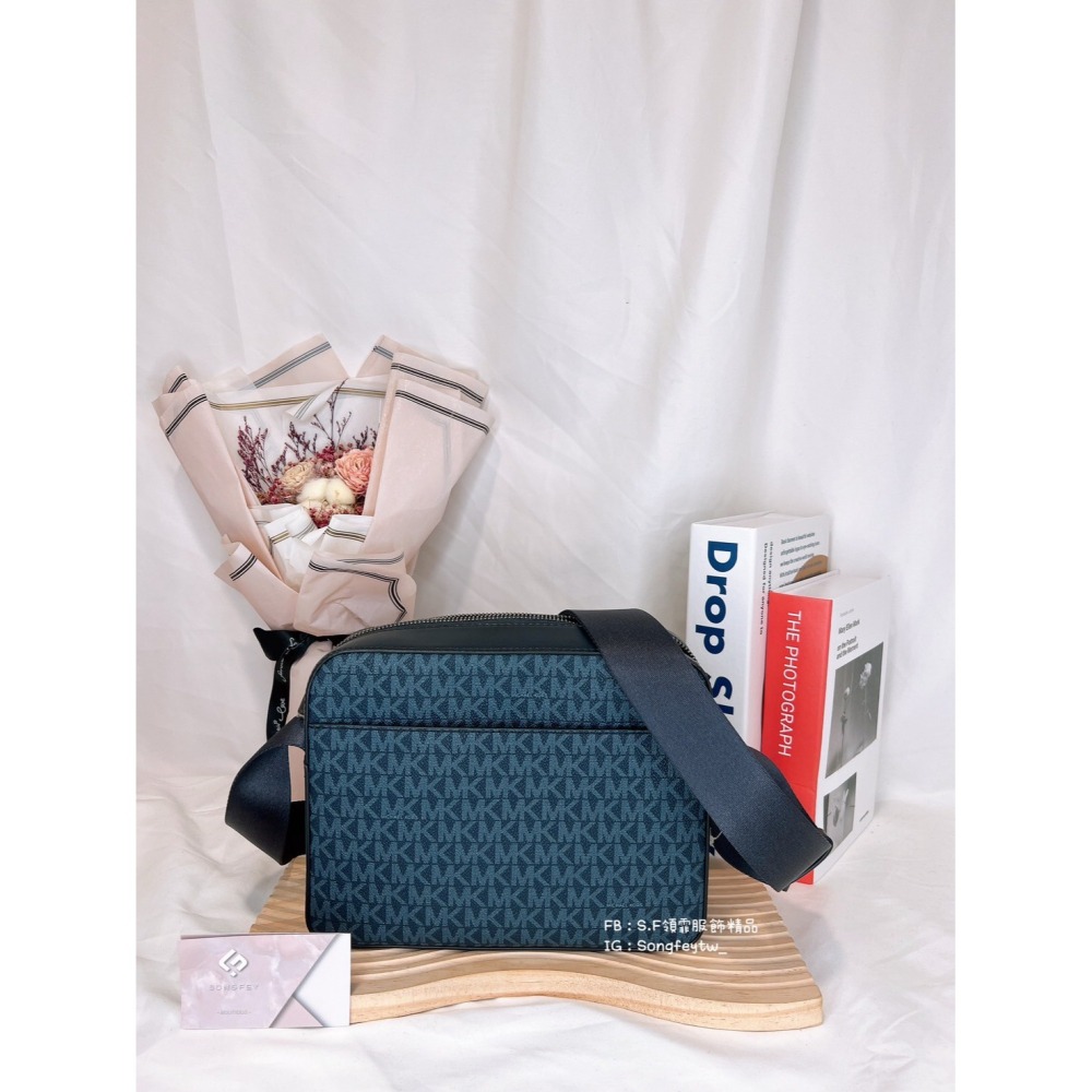 美國代購🇺🇸台灣現貨 MK 男款 斜背包-細節圖5