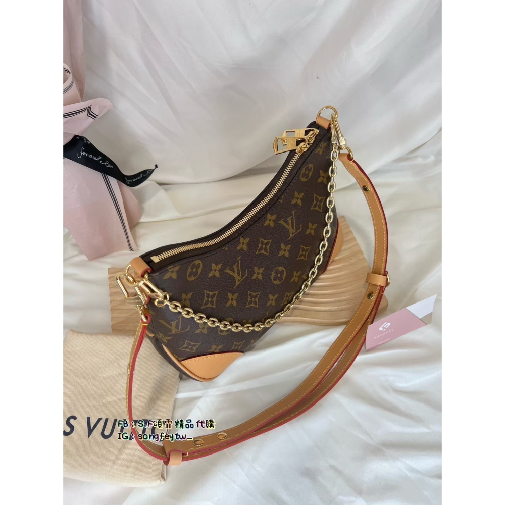 歐美代購🇺🇸台灣現貨 LV 牛角包-細節圖3