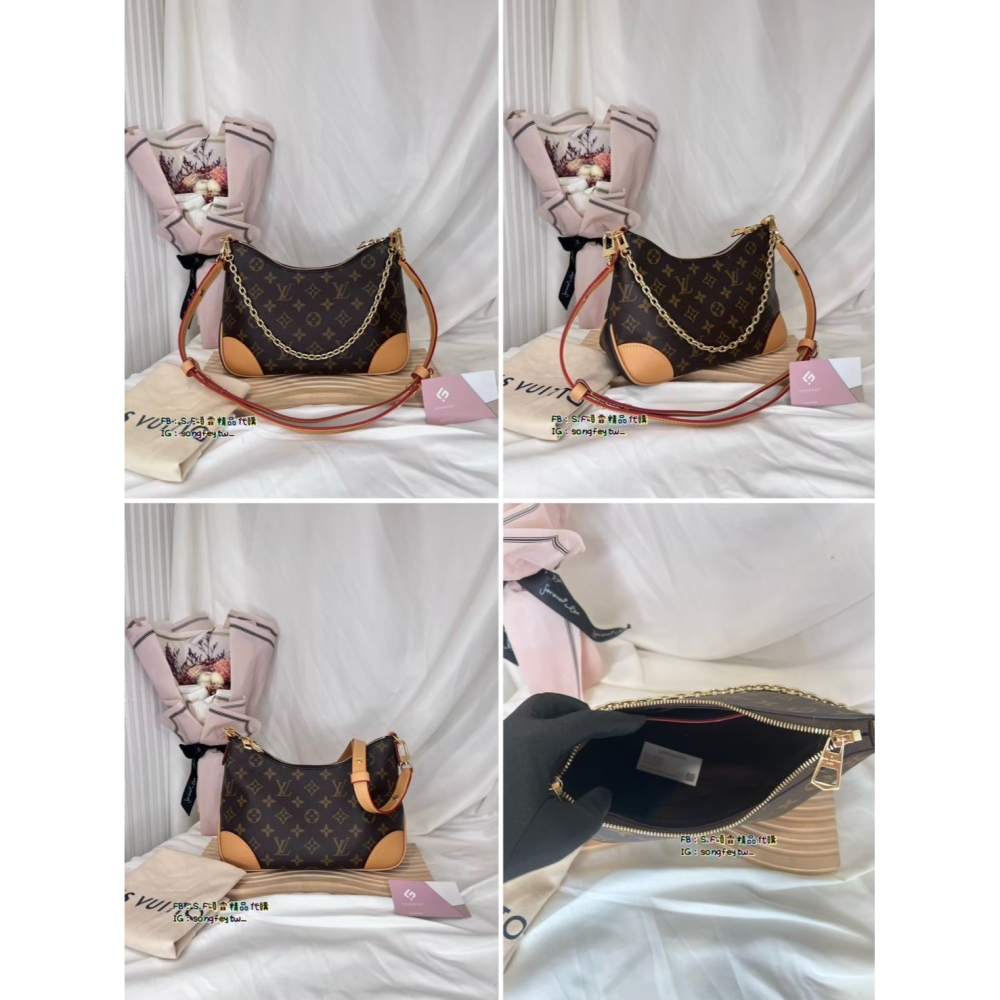 歐美代購🇺🇸台灣現貨 LV 牛角包-細節圖8