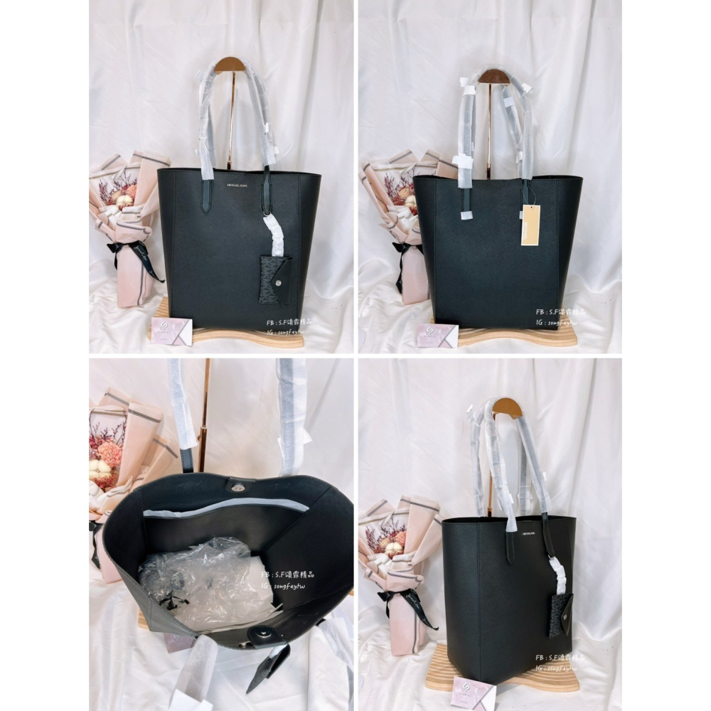 美國代購🇺🇸台灣現貨 MK 二合一大紙袋托特包-細節圖5