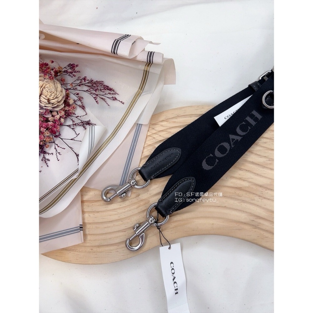 美國代購🇺🇸台灣現貨 COACH 寬背帶-細節圖4