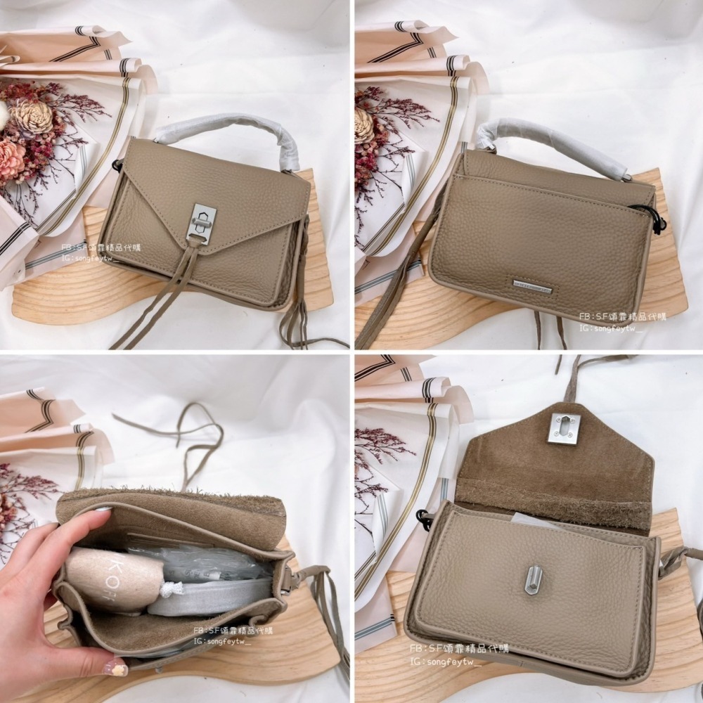 美國代購🇺🇸台灣現貨 Rebecca minkoff  迷你 郵差包-細節圖11