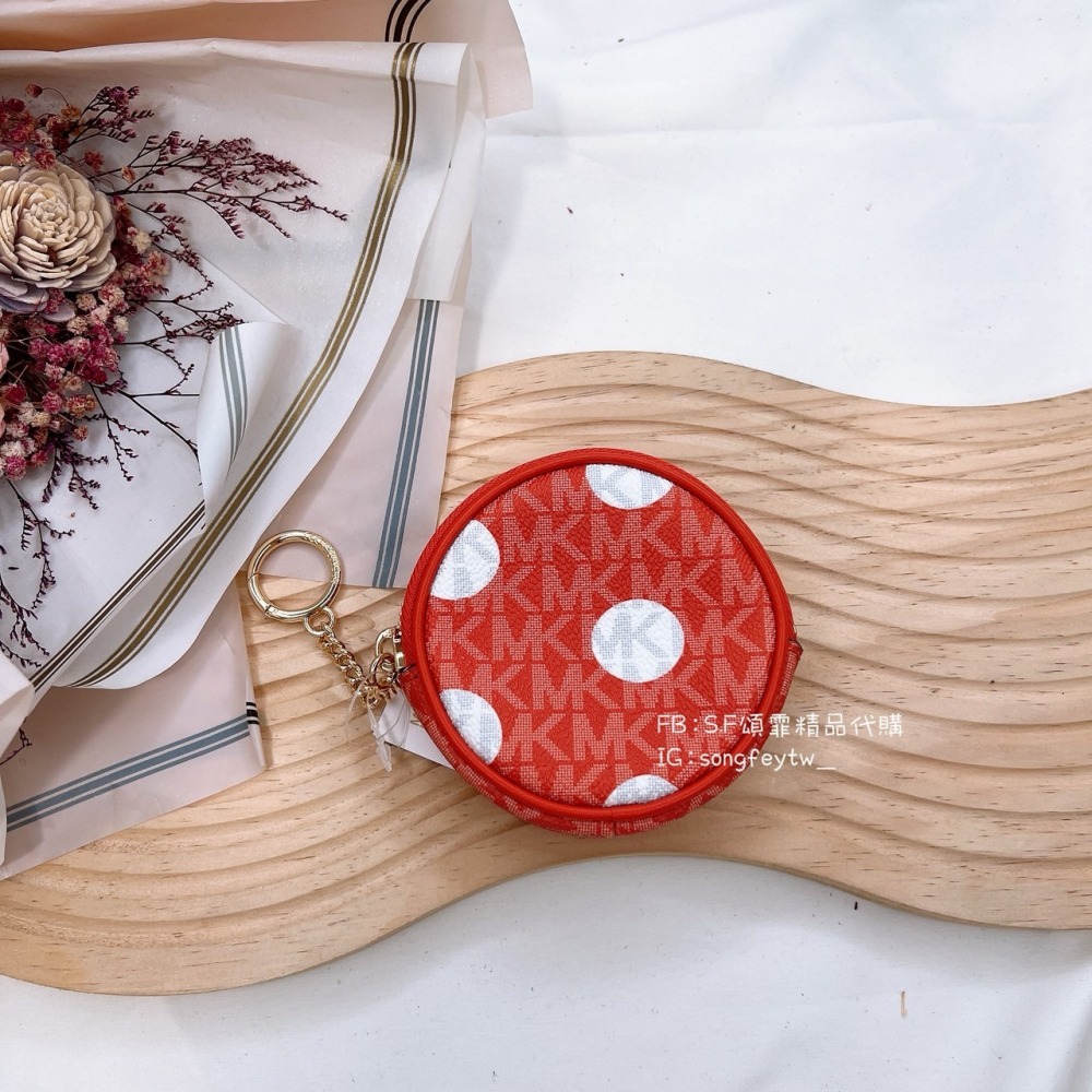 美國代購🇺🇸台灣現貨 MK 圓形零錢包-細節圖5