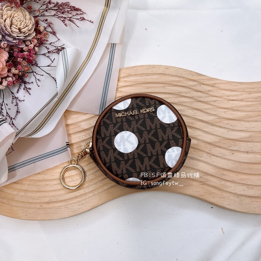 美國代購🇺🇸台灣現貨 MK 圓形零錢包-規格圖9