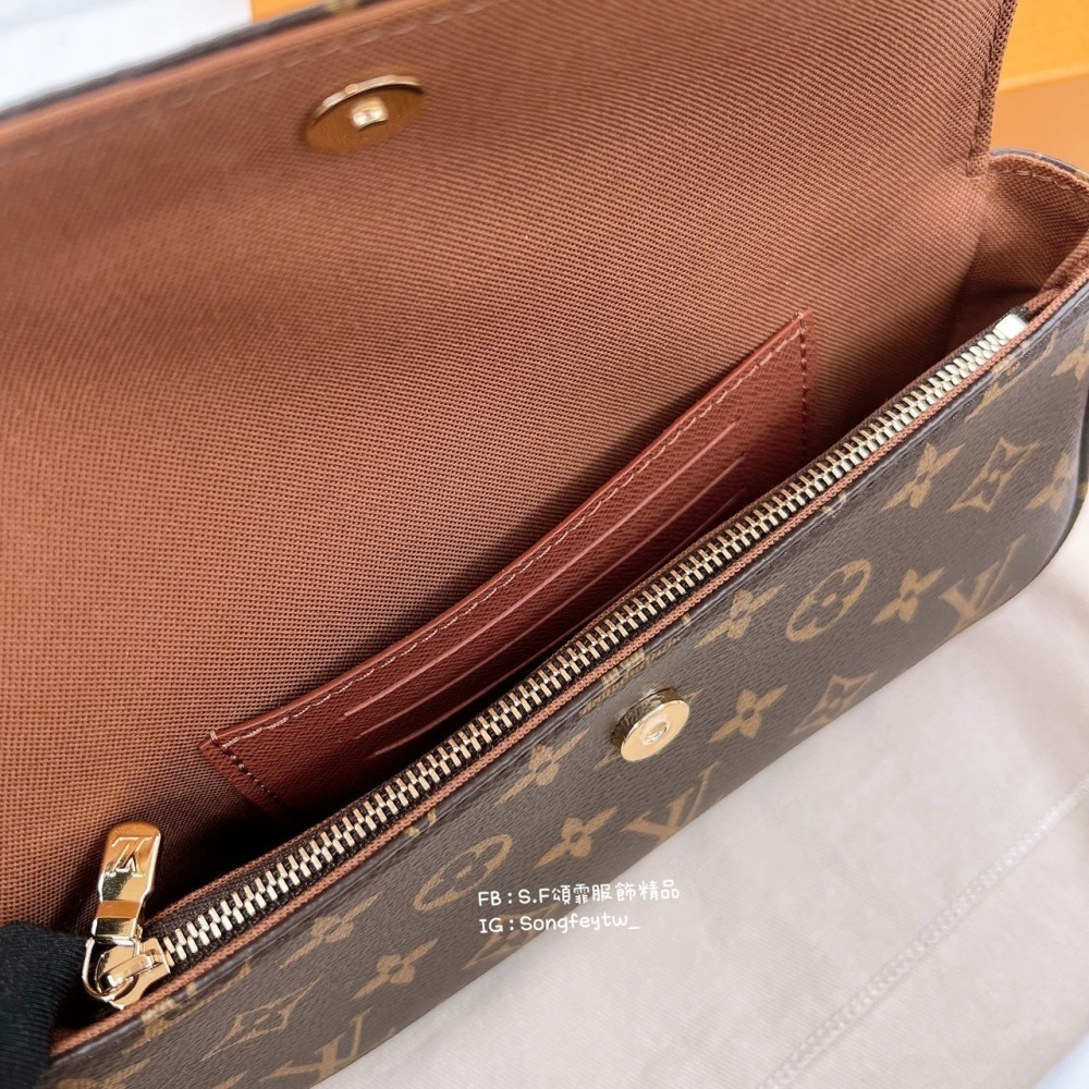 歐美代購🇺🇸台灣現貨  Louis Vuitton 路易威登 信封包 Ivy M81911-細節圖2