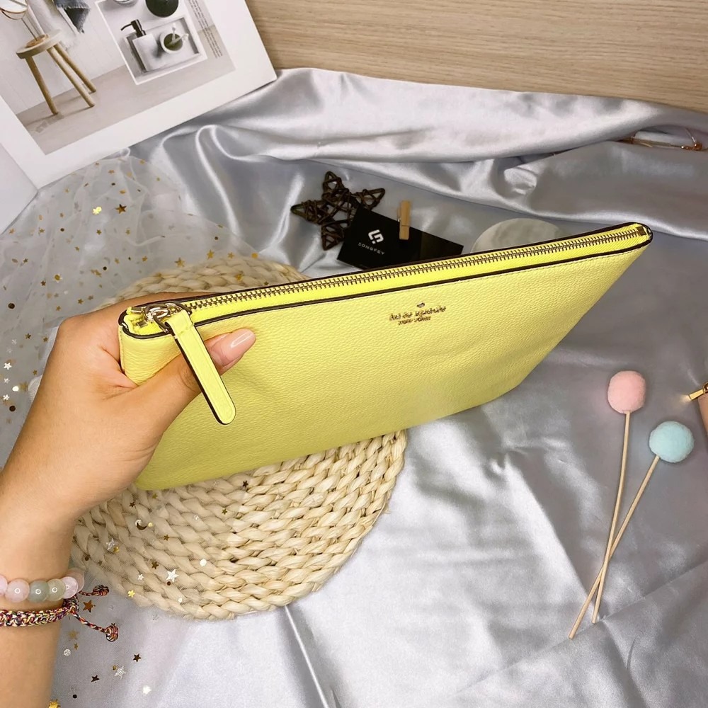 美國代購🇺🇸台灣現貨  Kate spade 單層大手拿 手拿包-細節圖2