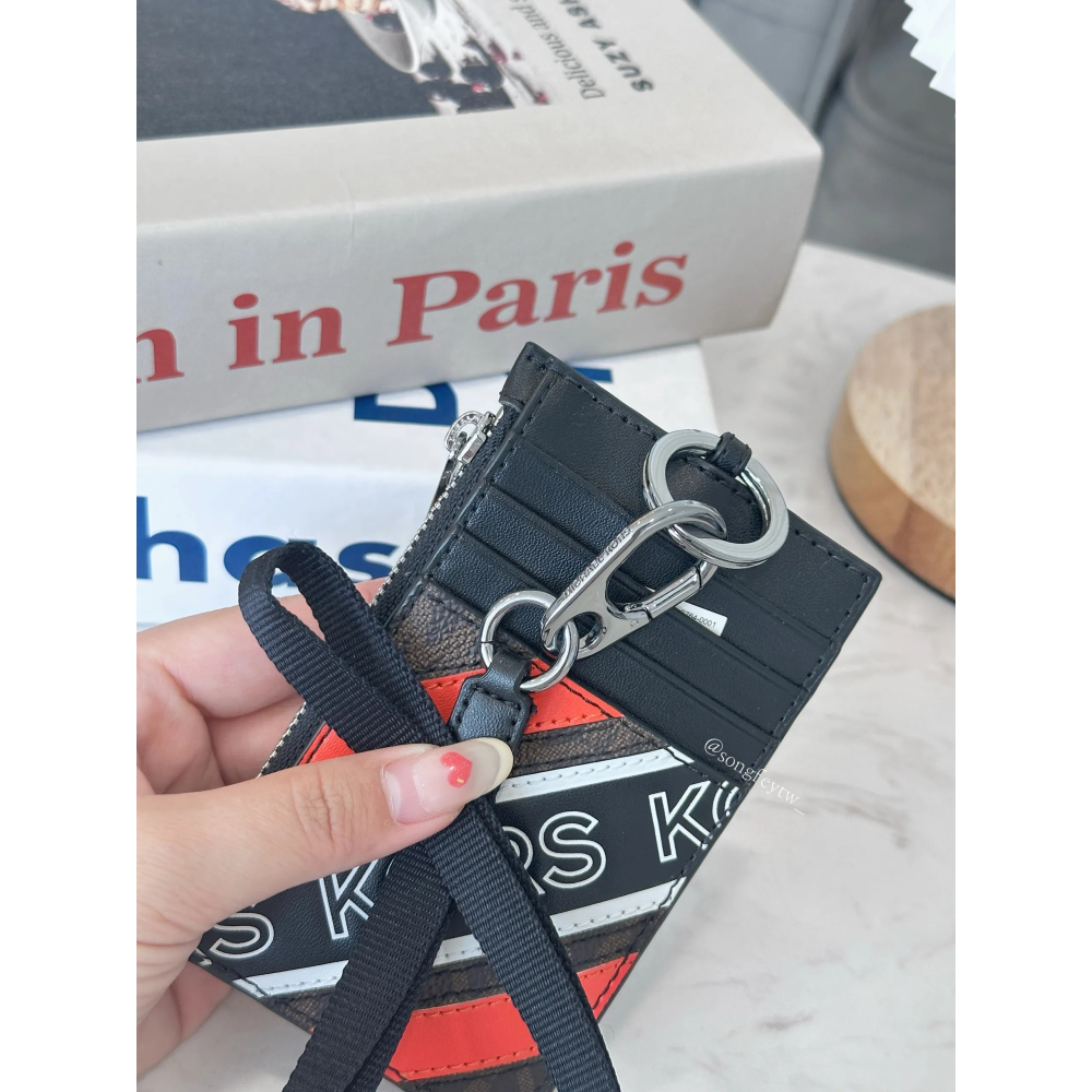 美國代購🇺🇸台灣現貨 MK 男款 證件掛繩 零錢包-細節圖4