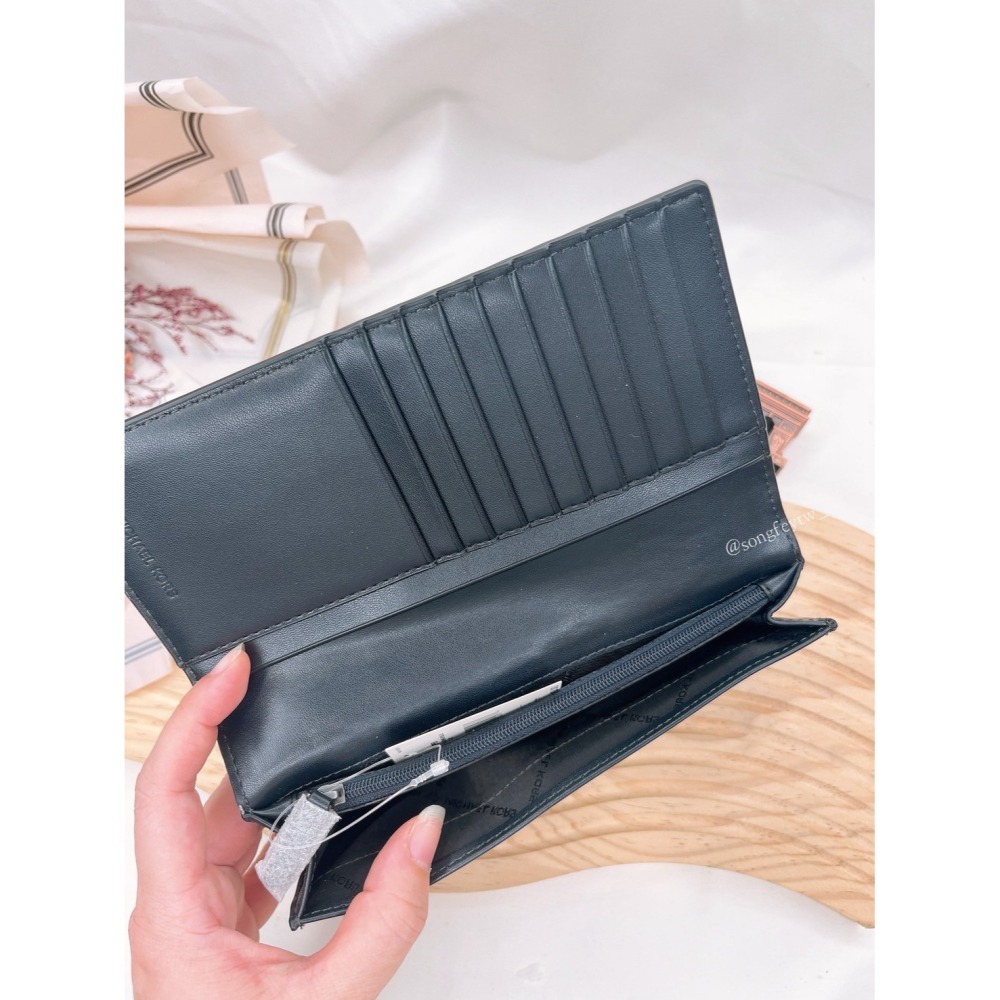 美國代購🇺🇸台灣現貨 Michael Kors｜MK 對開 兩折 男長夾-細節圖3