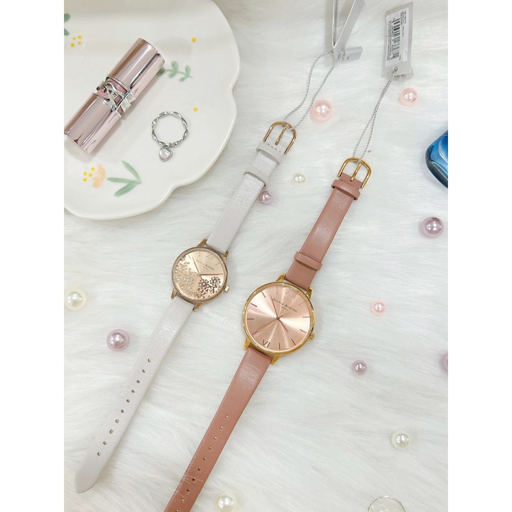 美國代購🇺🇸台灣現貨 Olivia Burton 女款 皮帶 手錶-細節圖5