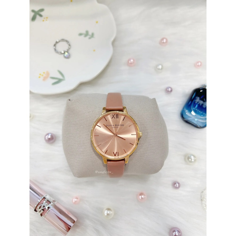 美國代購🇺🇸台灣現貨 Olivia Burton 女款 皮帶 手錶-規格圖5