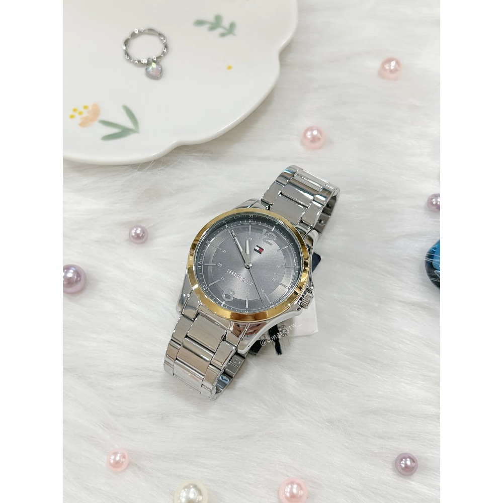 美國代購🇺🇸台灣現貨 Tommy 男款 鋼錶帶 手錶 1791504-規格圖1