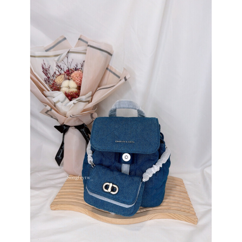 美國代購🇺🇸台灣現貨 小CK Aubrielle 二合一後背包-細節圖3