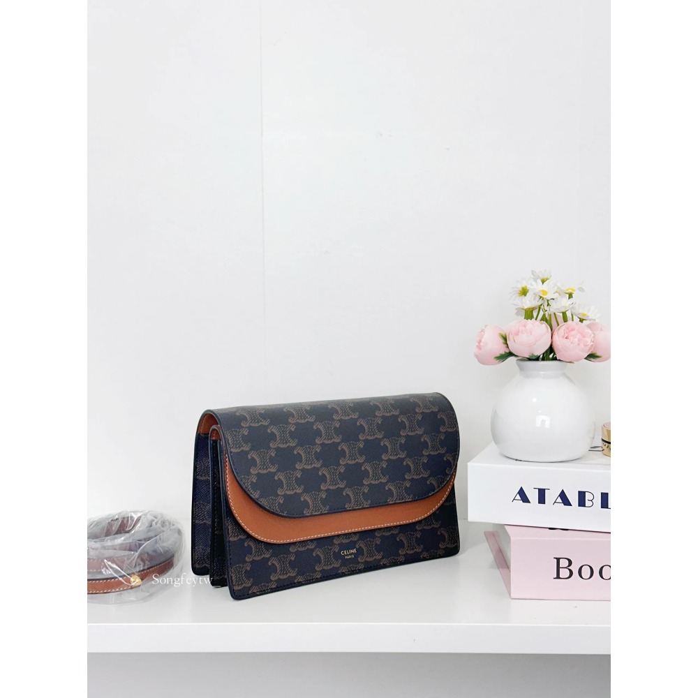 歐美代購 台灣現貨 Celine 經典 風琴 Woc-細節圖2