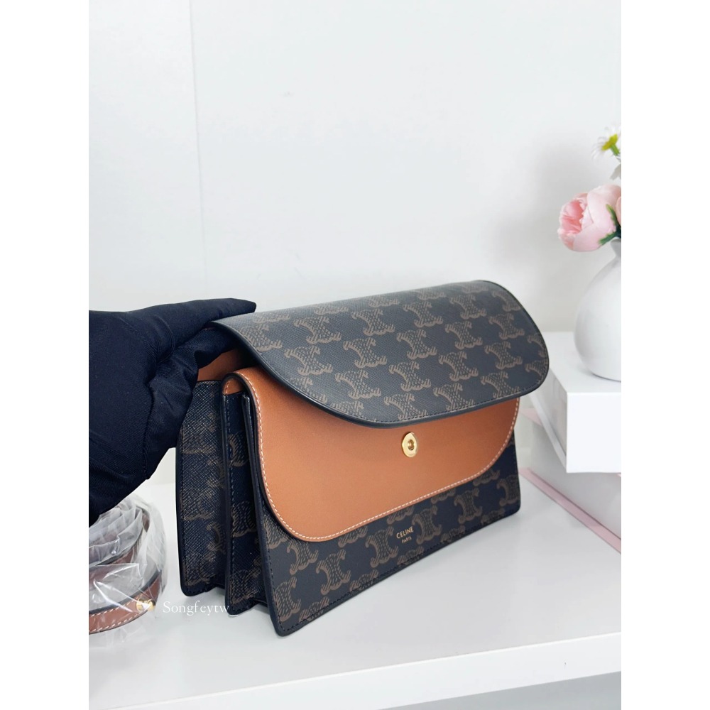 歐美代購 台灣現貨 Celine 經典 風琴 Woc-細節圖3