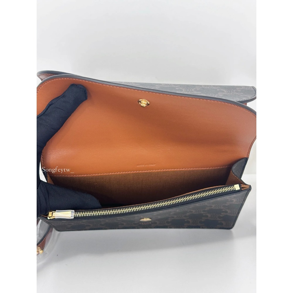 歐美代購 台灣現貨 Celine 經典 風琴 Woc-細節圖5