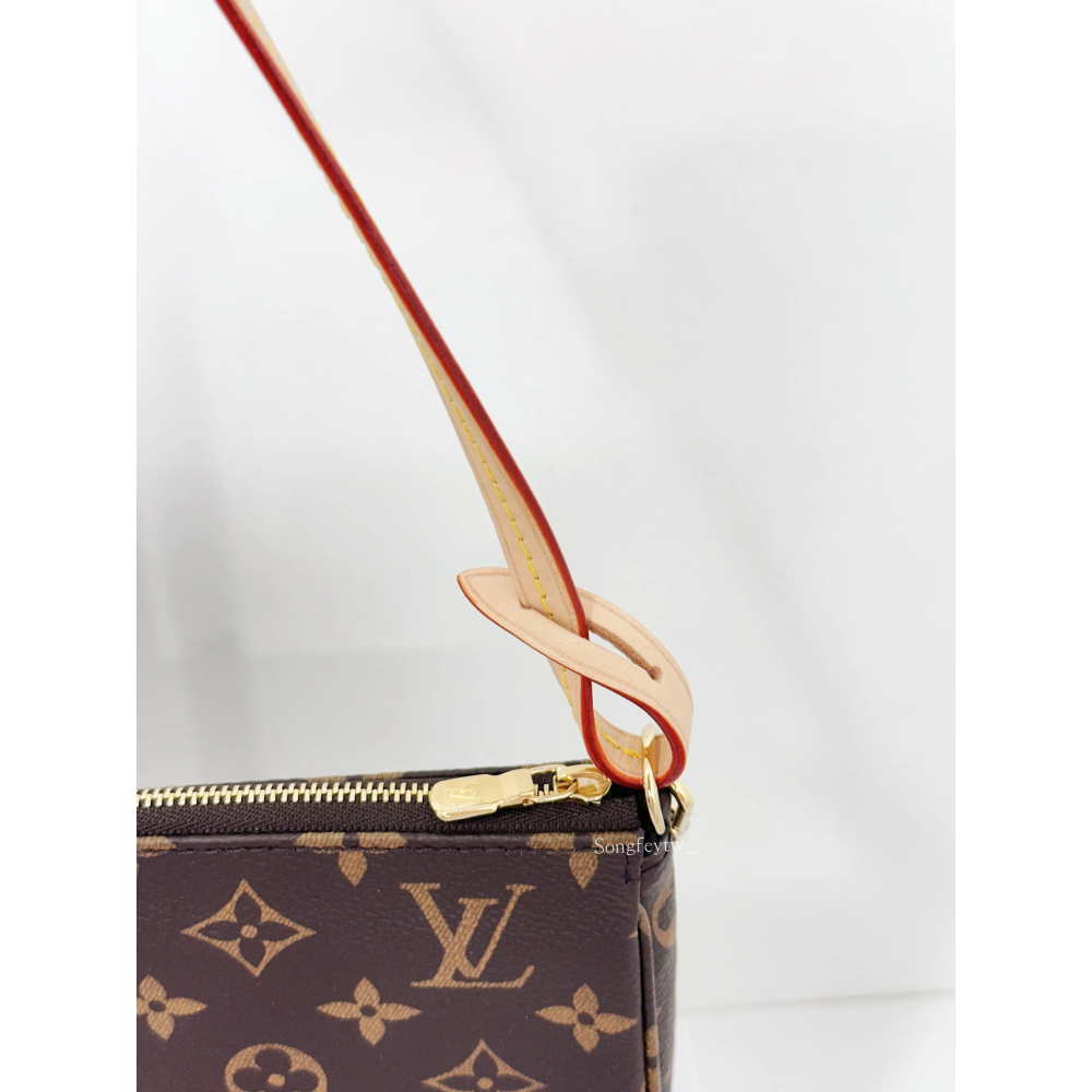 歐美代購🇺🇸台灣現貨 Louis Vuitton｜LV 經典 老花 大麻將包 M82766-細節圖5