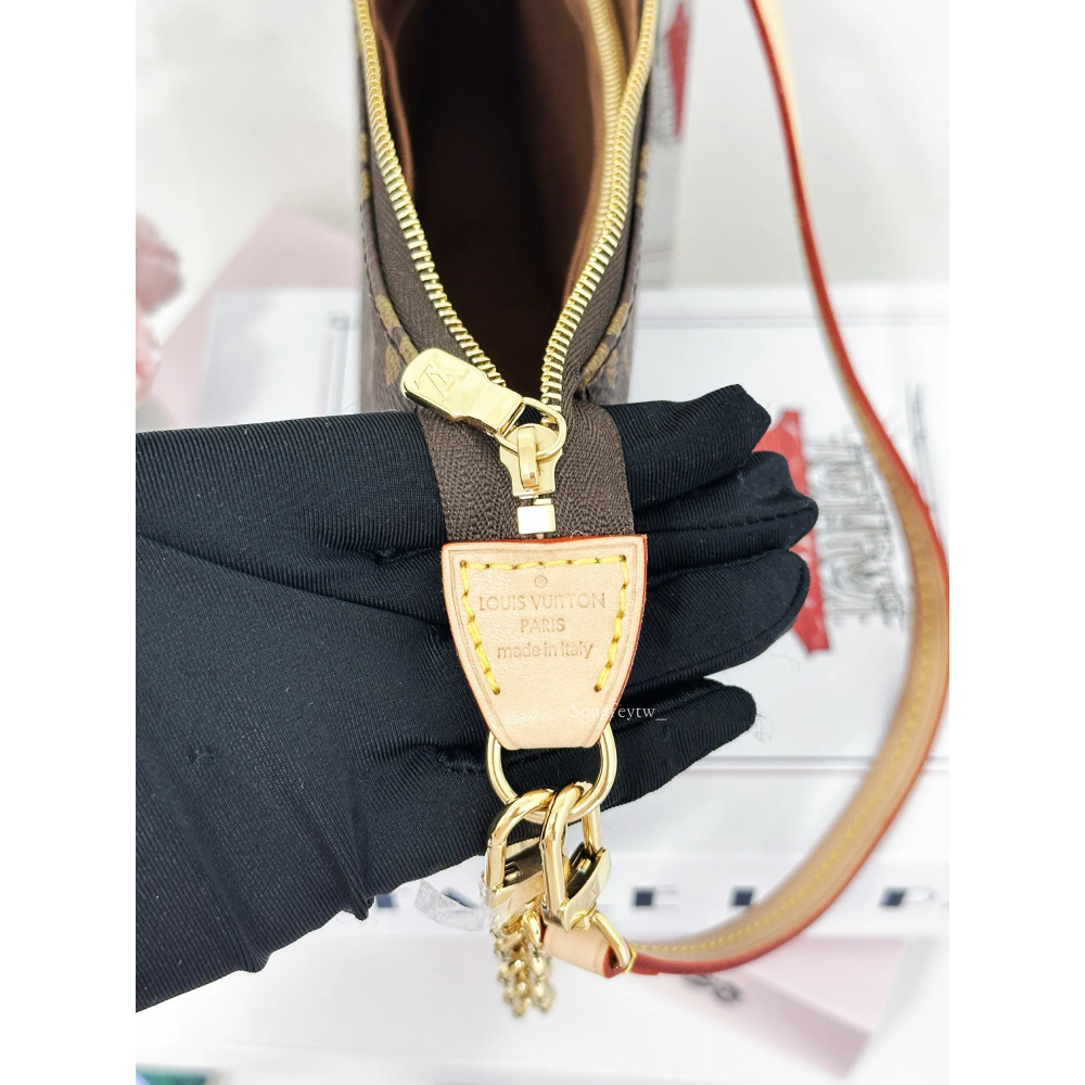 歐美代購🇺🇸台灣現貨 Louis Vuitton｜LV 經典 老花 大麻將包 M82766-細節圖6