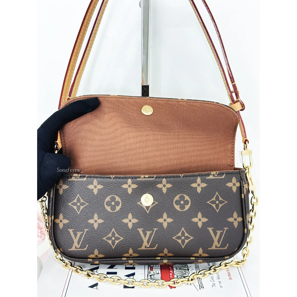 歐美代購🇺🇸台灣現貨   Louis Vuitton 路易威登 信封包 Ivy  M81911-細節圖4